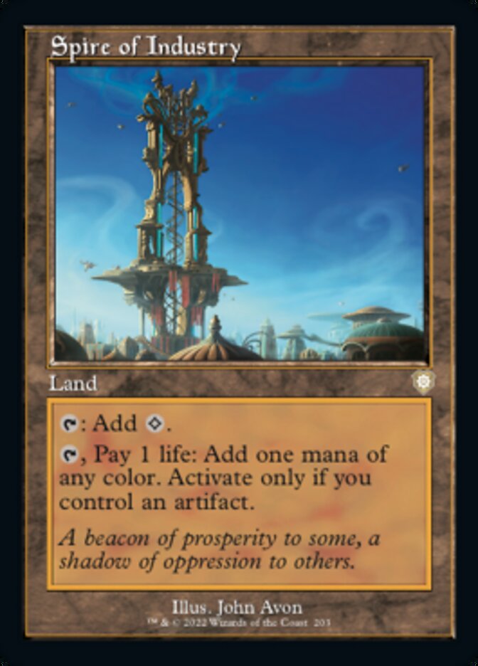 Spire of Industry (Retro) [The Brothers' War Commander] | Pegasus Games WI