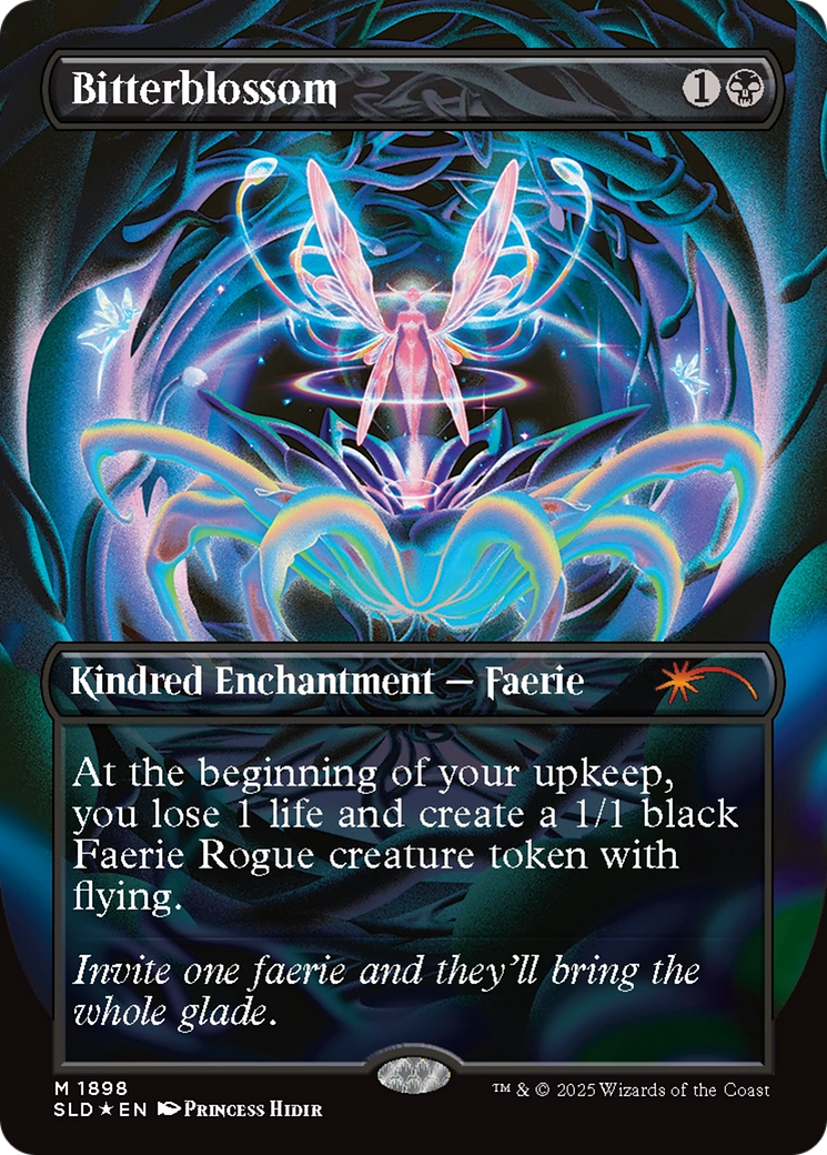 Bitterblossom (Double Rainbow Foil) [Secret Lair Drop Series] | Pegasus Games WI