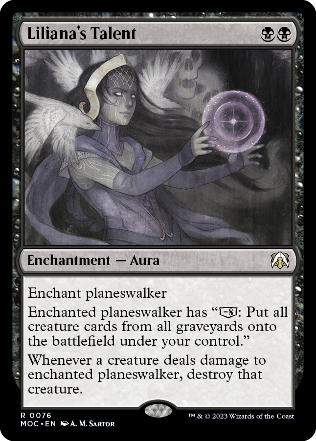 Liliana's Talent [March of the Machine Commander] | Pegasus Games WI