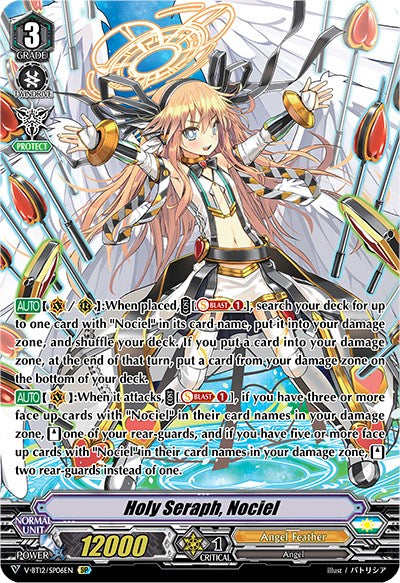 Holy Seraph, Nociel (V-BT12/SP06EN) [Divine Lightning Radiance] | Pegasus Games WI