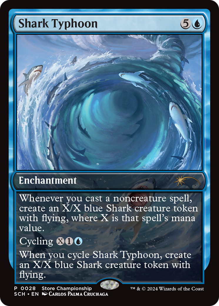 Shark Typhoon (Store Championship) [Bloomburrow Promos] | Pegasus Games WI