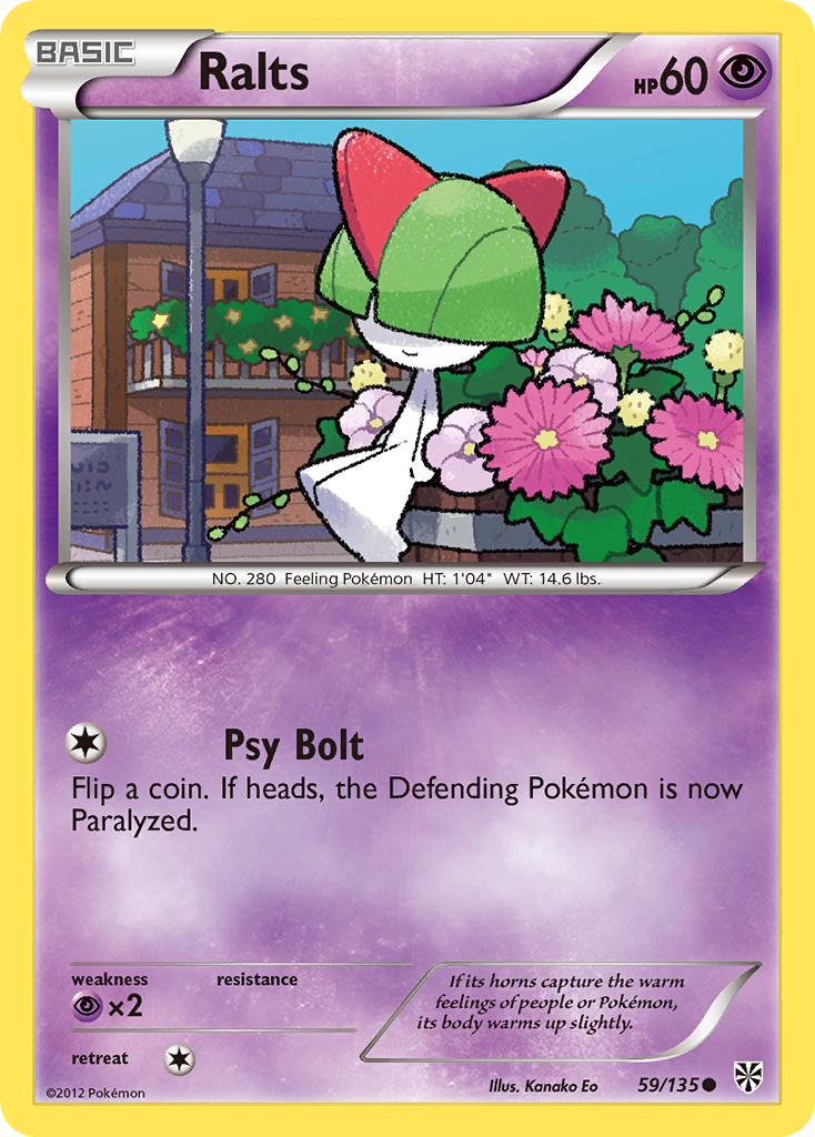 Ralts (59/135) [Black & White: Plasma Storm] | Pegasus Games WI