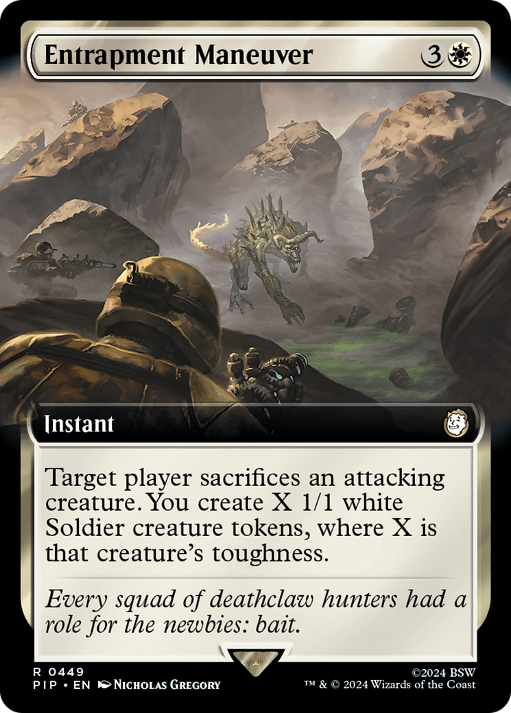 Entrapment Maneuver (Extended Art) [Fallout] | Pegasus Games WI