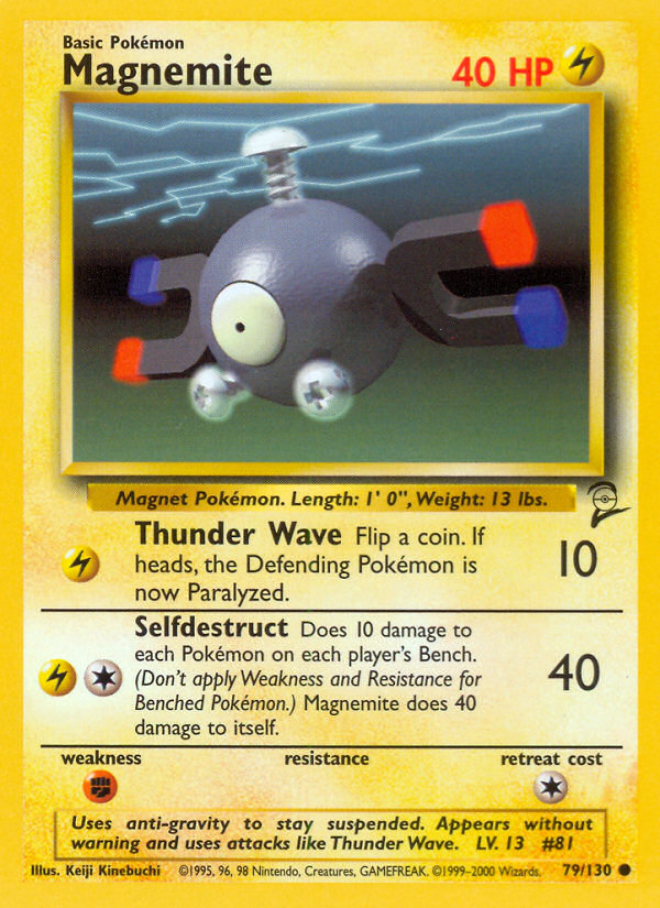 Magnemite (79/130) [Base Set 2] | Pegasus Games WI