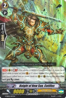 Knight of New Sun, Catillus (G-SD02/007EN) [G-Start Deck 2: Knight of the Sun] | Pegasus Games WI