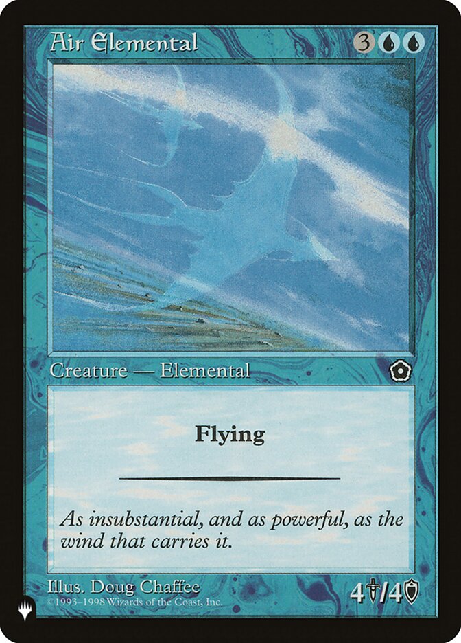 Air Elemental [The List] | Pegasus Games WI