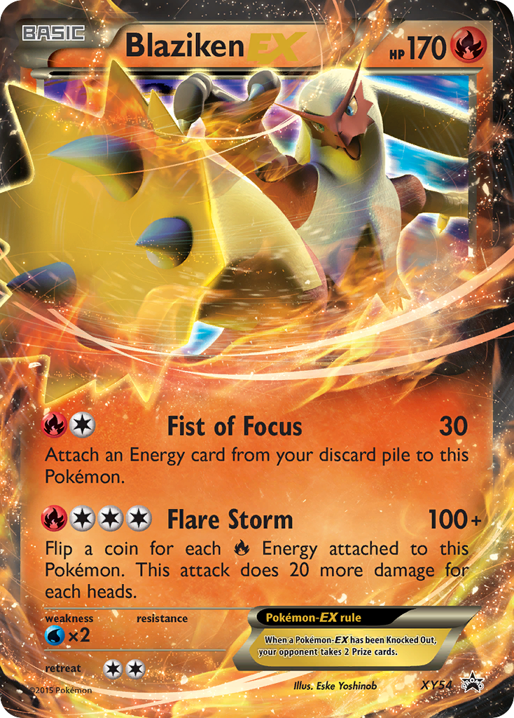 Blaziken EX (XY54) [XY: Black Star Promos] | Pegasus Games WI