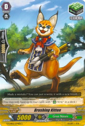 Brushing Kitten (G-CHB02/074EN) [We ARE!!! Trinity Dragon] | Pegasus Games WI