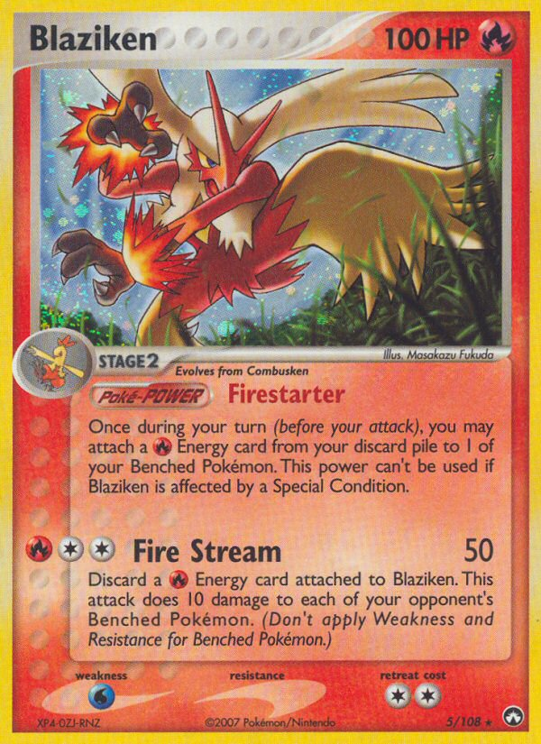 Blaziken (5/108) [EX: Power Keepers] | Pegasus Games WI