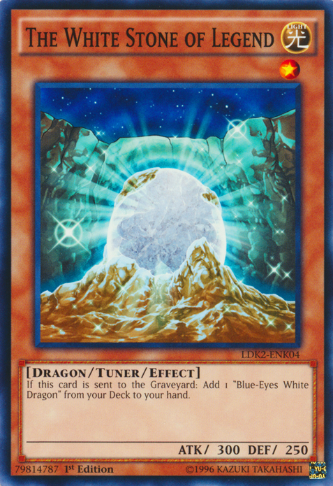 The White Stone of Legend [LDK2-ENK04] Common | Pegasus Games WI
