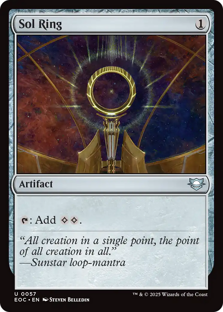 Sol Ring [Edge of Eternities Commander] | Pegasus Games WI