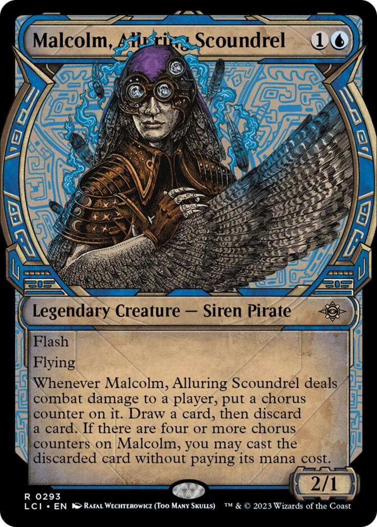 Malcolm, Alluring Scoundrel (Showcase) [The Lost Caverns of Ixalan] | Pegasus Games WI