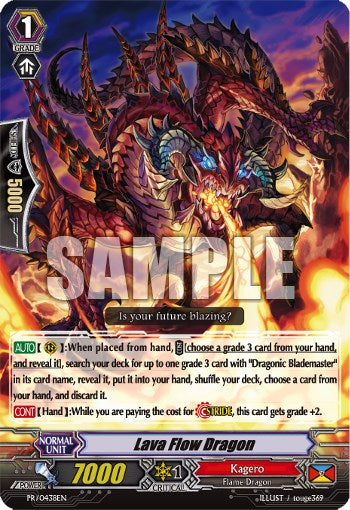 Lava Flow Dragon (PR/0438EN) [Promo Cards] | Pegasus Games WI