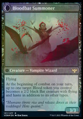 Voldaren Bloodcaster // Bloodbat Summoner [Innistrad: Crimson Vow Prerelease Promos] | Pegasus Games WI