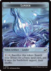 Drone // Lander (0005) Doubled-Sided Token [Edge of Eternities Tokens] | Pegasus Games WI