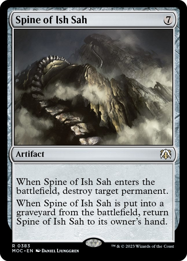 Spine of Ish Sah [March of the Machine Commander] | Pegasus Games WI