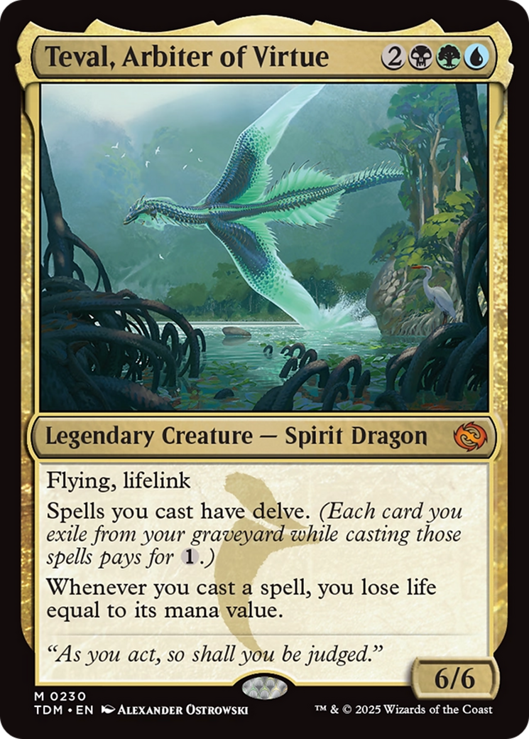 Teval, Arbiter of Virtue [Tarkir: Dragonstorm] | Pegasus Games WI