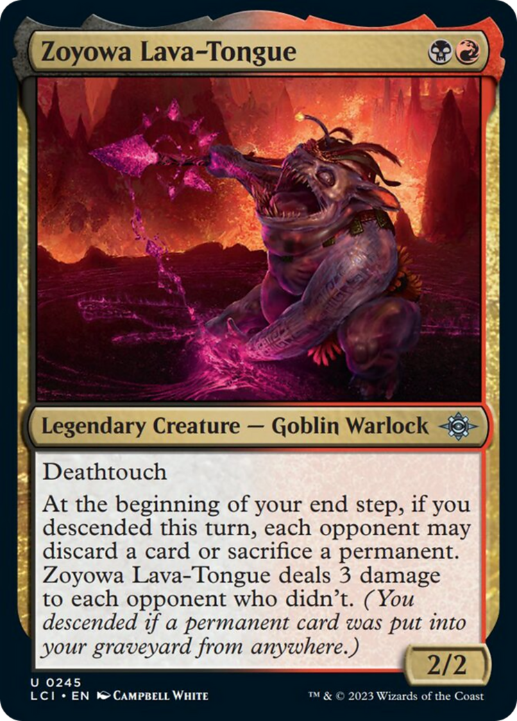 Zoyowa Lava-Tongue [The Lost Caverns of Ixalan] | Pegasus Games WI