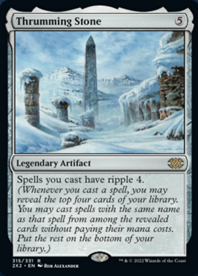 Thrumming Stone [Double Masters 2022] | Pegasus Games WI