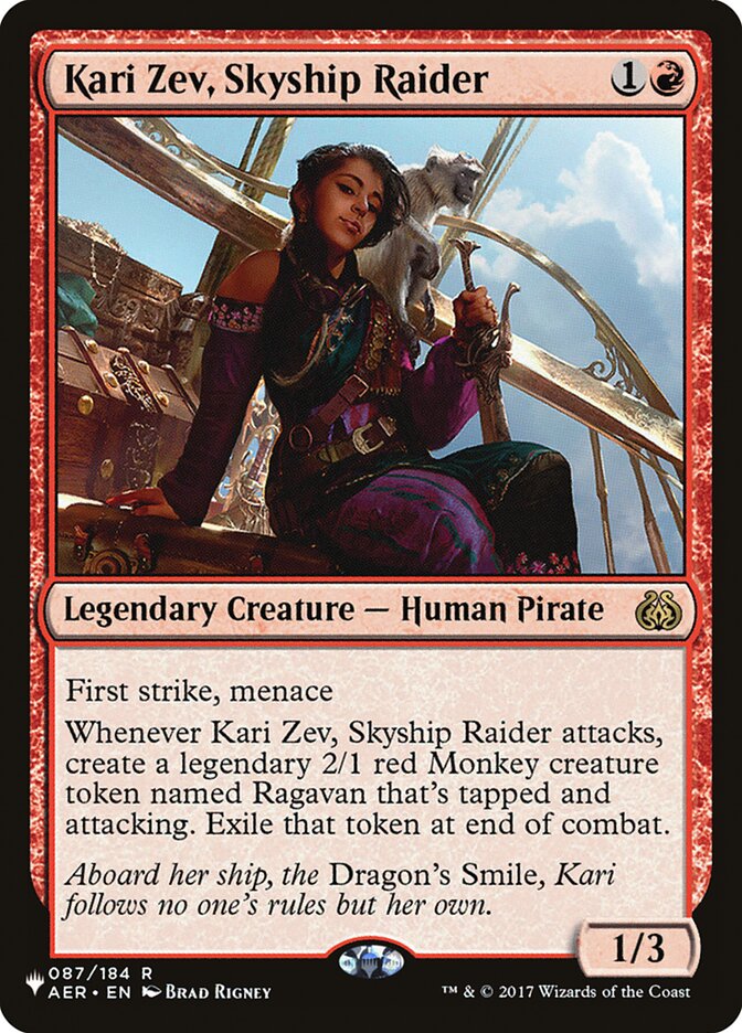 Kari Zev, Skyship Raider [The List] | Pegasus Games WI
