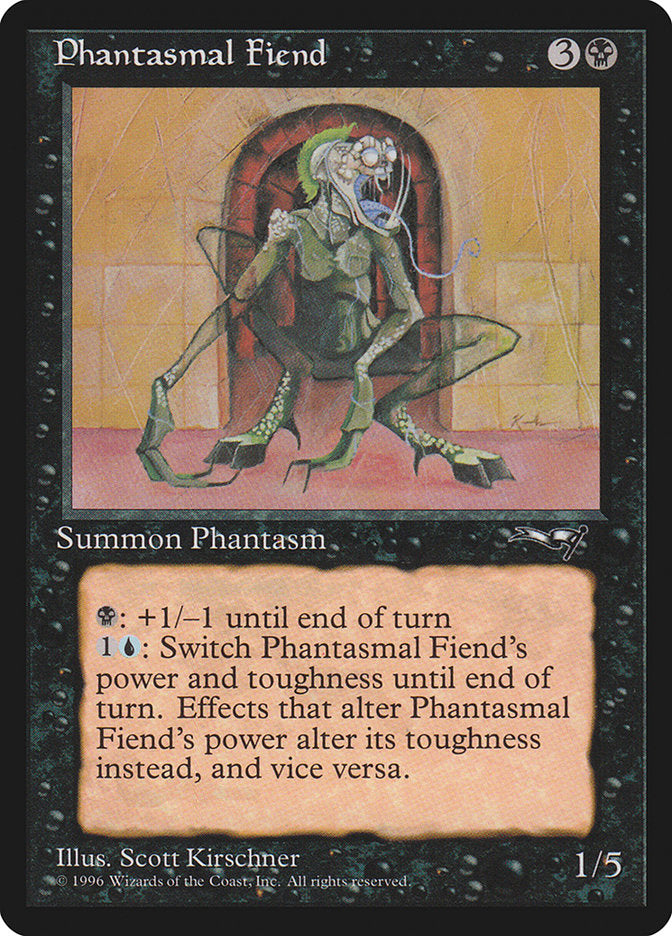 Phantasmal Fiend (Standing) [Alliances] | Pegasus Games WI