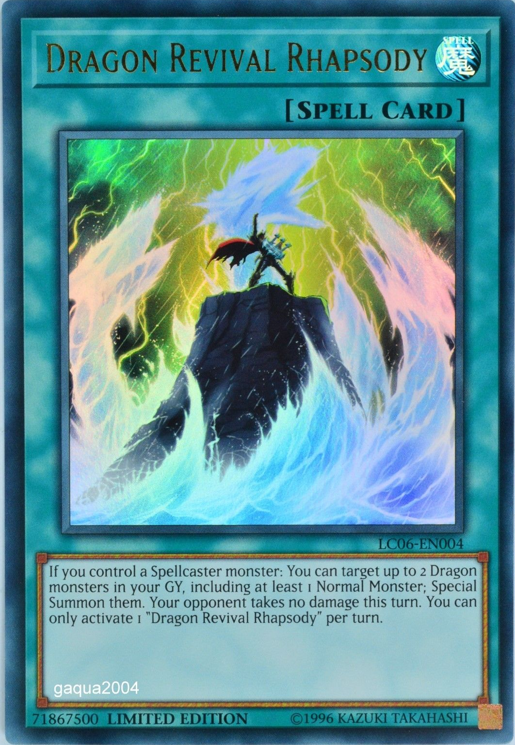 Dragon Revival Rhapsody - LC06-EN004 [LC06-EN004] Ultra Rare | Pegasus Games WI