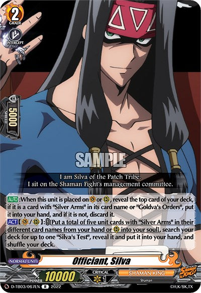 Officiant, Silva (D-TB03/067EN) [Shaman King] | Pegasus Games WI