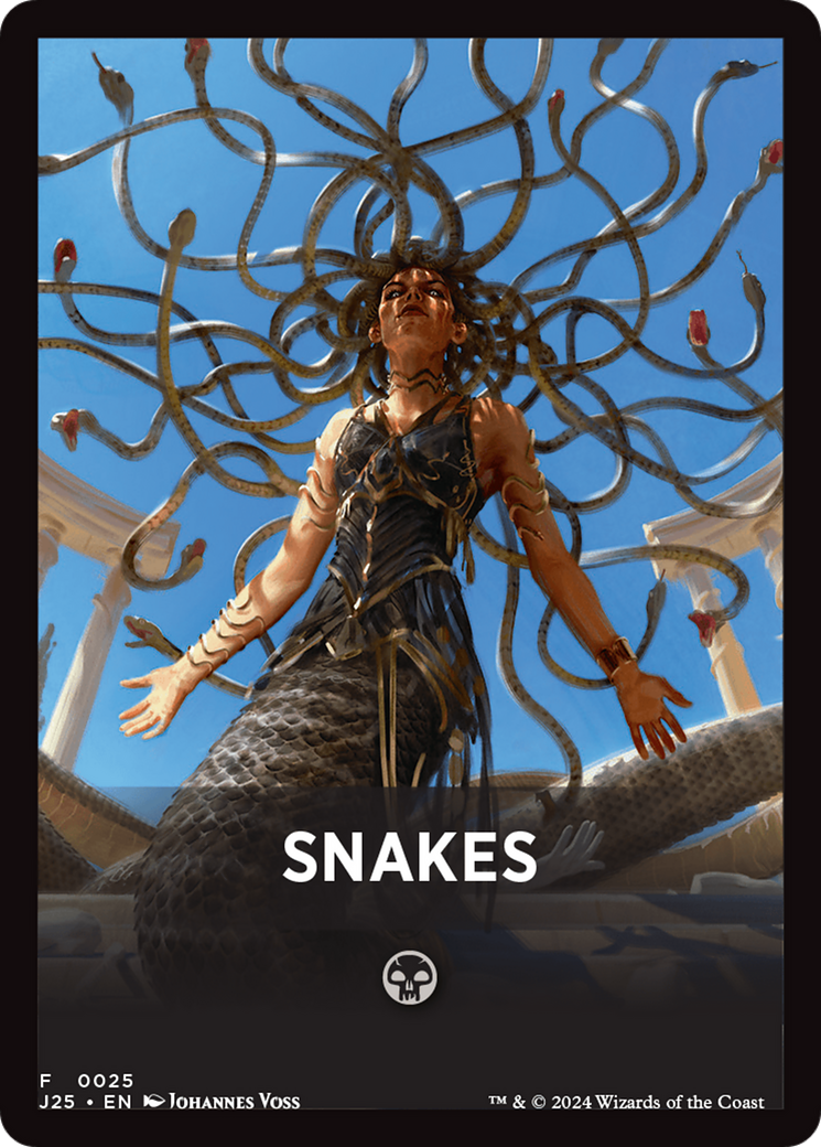 Snakes Theme Card [Foundations Jumpstart Front Cards] | Pegasus Games WI