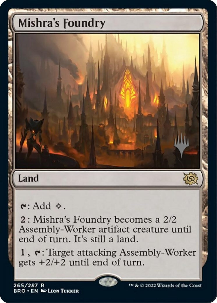 Mishra's Foundry (Promo Pack) [The Brothers' War Promos] | Pegasus Games WI