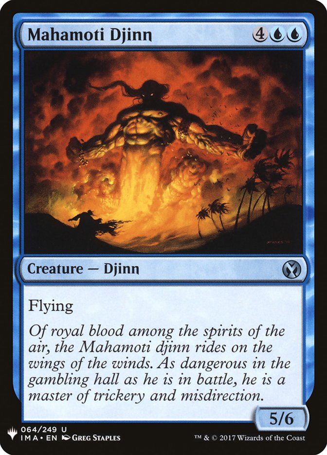 Mahamoti Djinn [Mystery Booster] | Pegasus Games WI