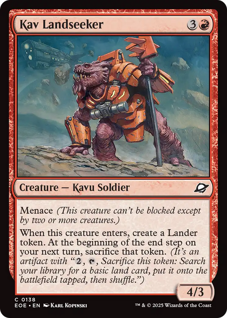 Kav Landseeker [Edge of Eternities] | Pegasus Games WI