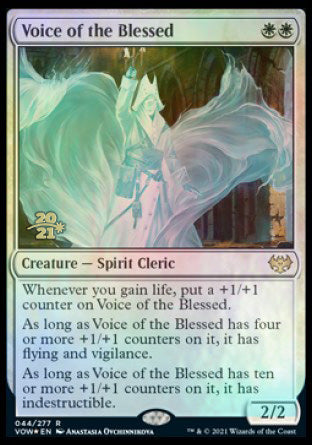 Voice of the Blessed [Innistrad: Crimson Vow Prerelease Promos] | Pegasus Games WI