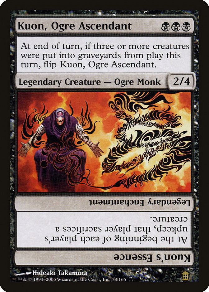 Kuon, Ogre Ascendant // Kuon's Essence [Saviors of Kamigawa] | Pegasus Games WI