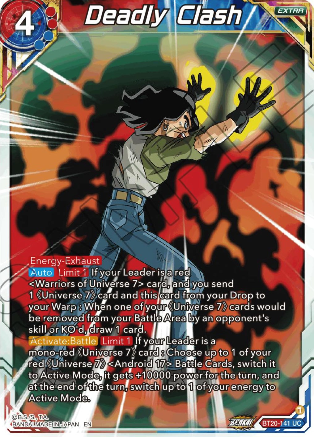 Deadly Clash (BT20-141) [Power Absorbed] | Pegasus Games WI