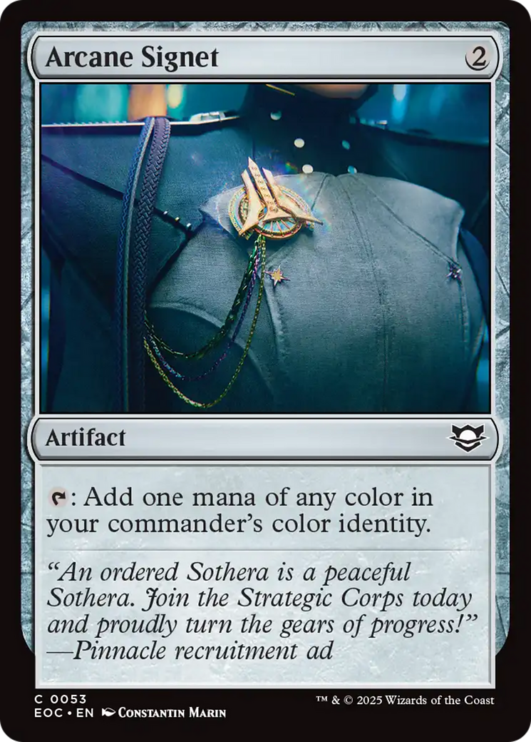Arcane Signet [Edge of Eternities Commander] | Pegasus Games WI