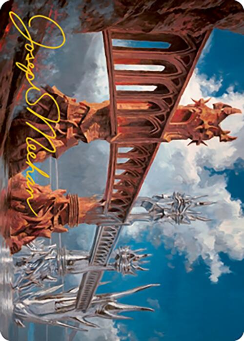 Silverbluff Bridge Art Card (Gold-Stamped Signature) [Modern Horizons 2 Art Series] | Pegasus Games WI