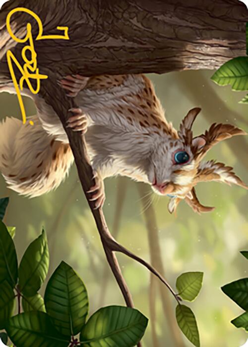 Squirrel Sovereign Art Card (Gold-Stamped Signature) [Modern Horizons 2 Art Series] | Pegasus Games WI