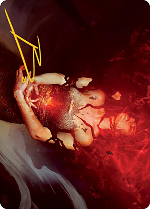 Flay Essence Art Card (Gold-Stamped Signature) [Modern Horizons 2 Art Series] | Pegasus Games WI