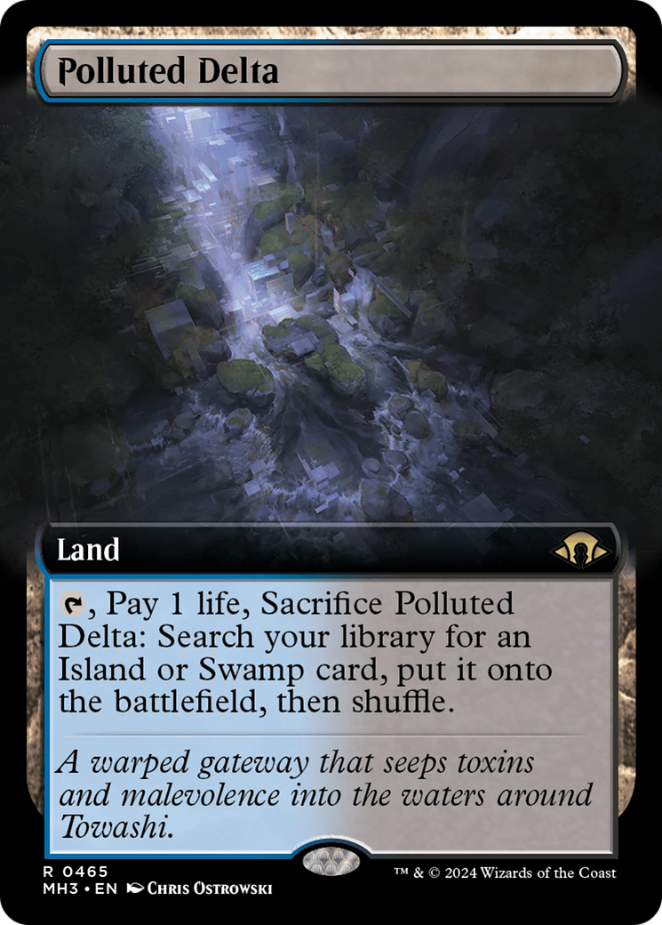 Polluted Delta (Extended Art) [Modern Horizons 3] | Pegasus Games WI