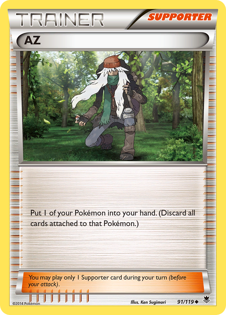 AZ (91/119) [XY: Phantom Forces] | Pegasus Games WI