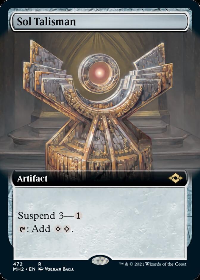 Sol Talisman (Extended Art) [Modern Horizons 2] | Pegasus Games WI