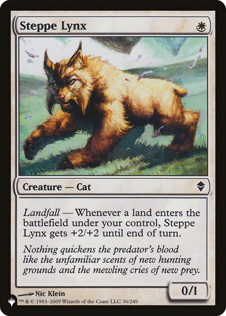Steppe Lynx [The List] | Pegasus Games WI