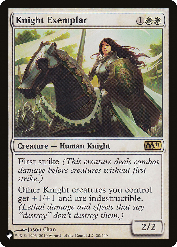 Knight Exemplar (Magic 2011) [The List] | Pegasus Games WI