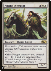 Knight Exemplar (Magic 2011) [The List] | Pegasus Games WI