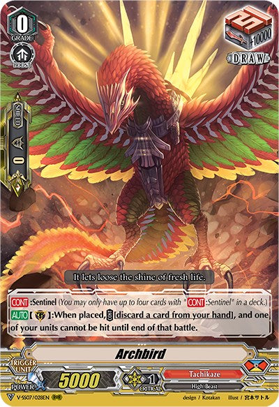 Archbird (V-SS07/028EN) [Clan Selection Plus Vol.1] | Pegasus Games WI