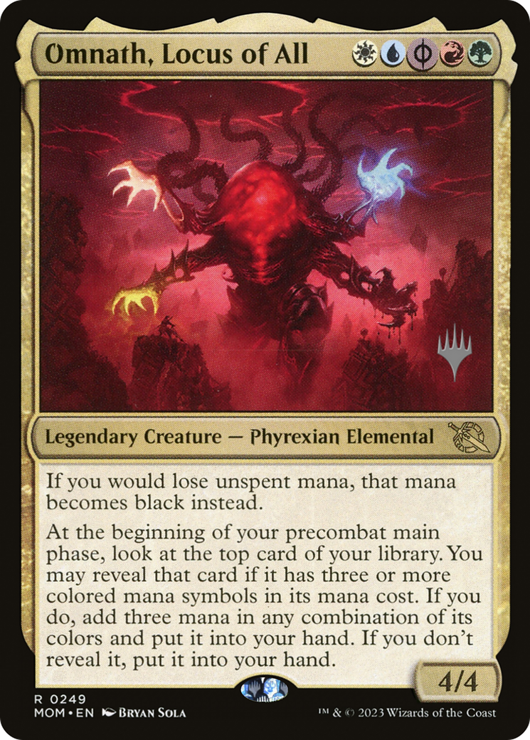 Omnath, Locus of All (Promo Pack) [March of the Machine Promos] | Pegasus Games WI