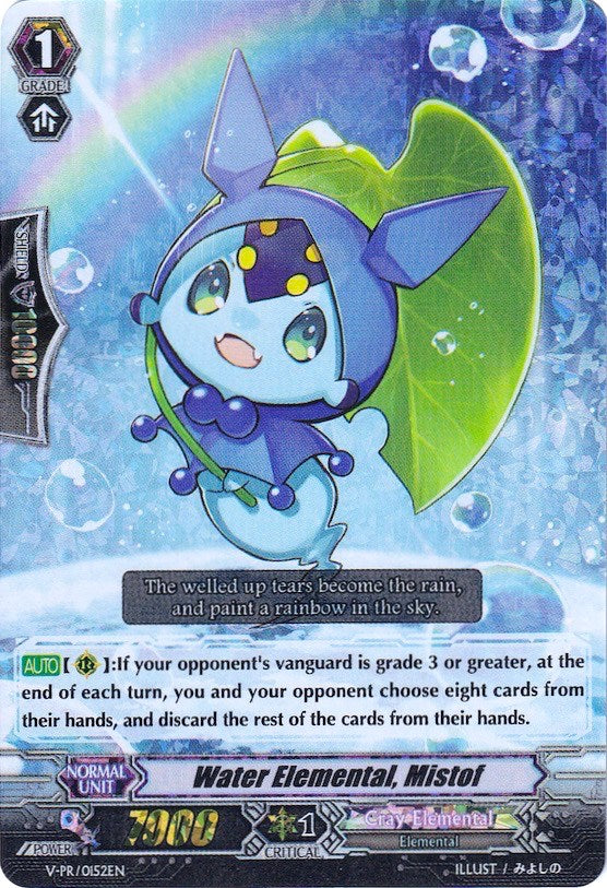 Water Elemental, Mistof (V-PR/0152EN) [V Promo Cards] | Pegasus Games WI