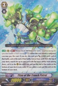 Titan of the Trench Patrol (G-CB02/014EN) [Commander of the Incessant Waves] | Pegasus Games WI