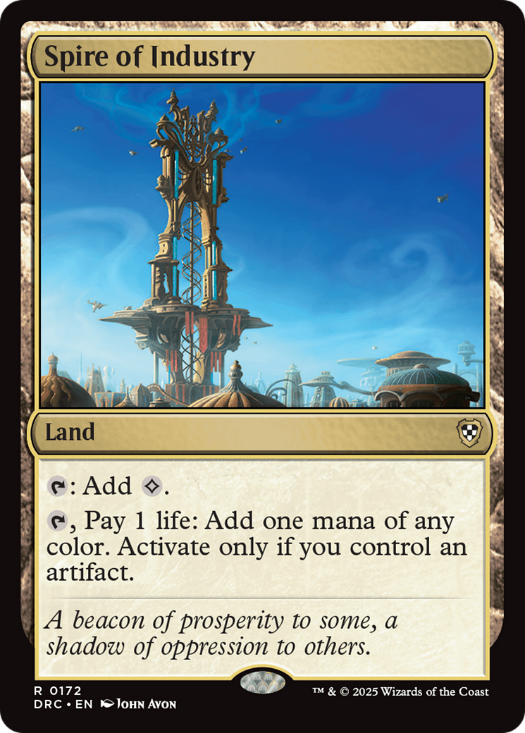 Spire of Industry [Aetherdrift Commander] | Pegasus Games WI