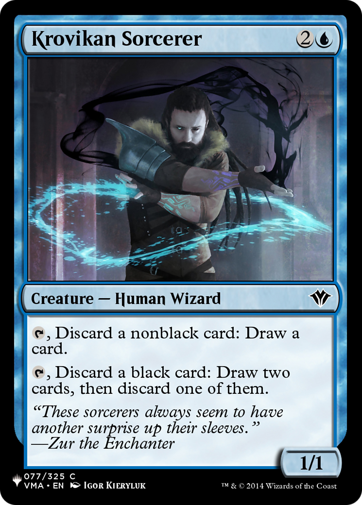 Krovikan Sorcerer [The List] | Pegasus Games WI